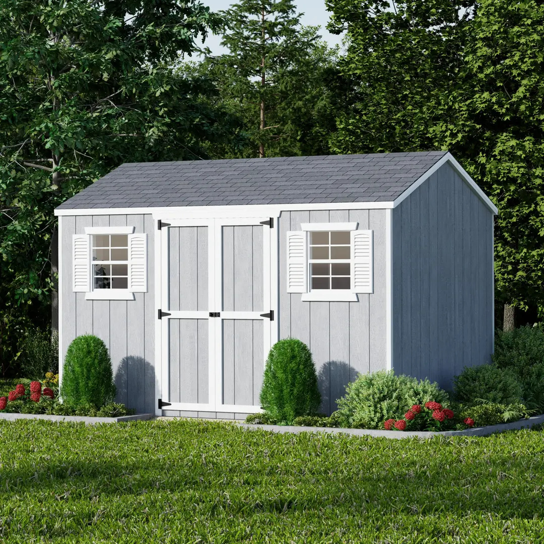 Little Cottage Co. 8 x 12 Foot Value Workshop Shed - Precut Kit