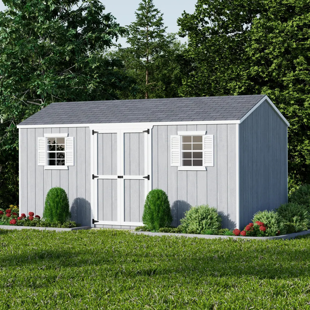 Little Cottage Co. 8 x 16 Foot Value Workshop Shed - Precut Kit