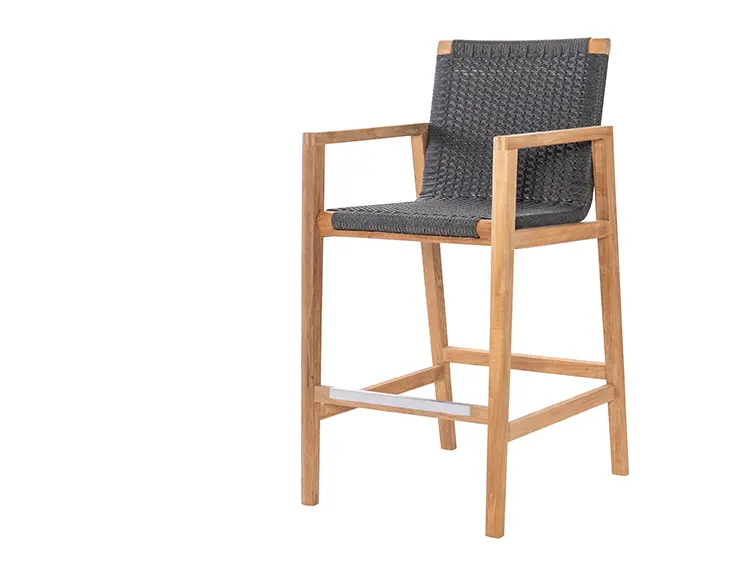 Royal Teak Collection Counter Height Admiral Chair