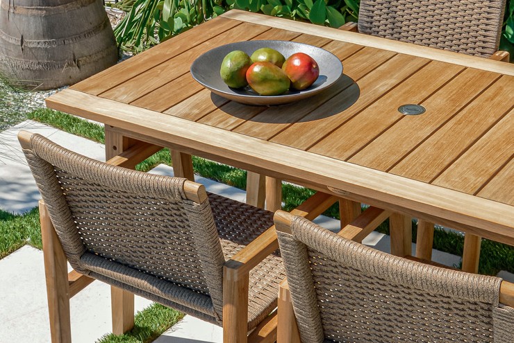 Royal Teak Collection 65 x 32 Inch Rectangular Admiral Dining Table