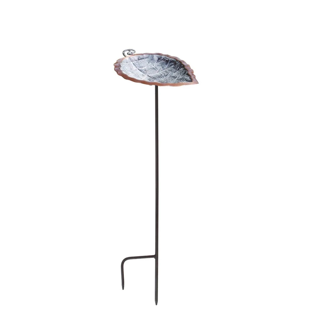 Achla 12 Inch Aspen Leaf Birdbath