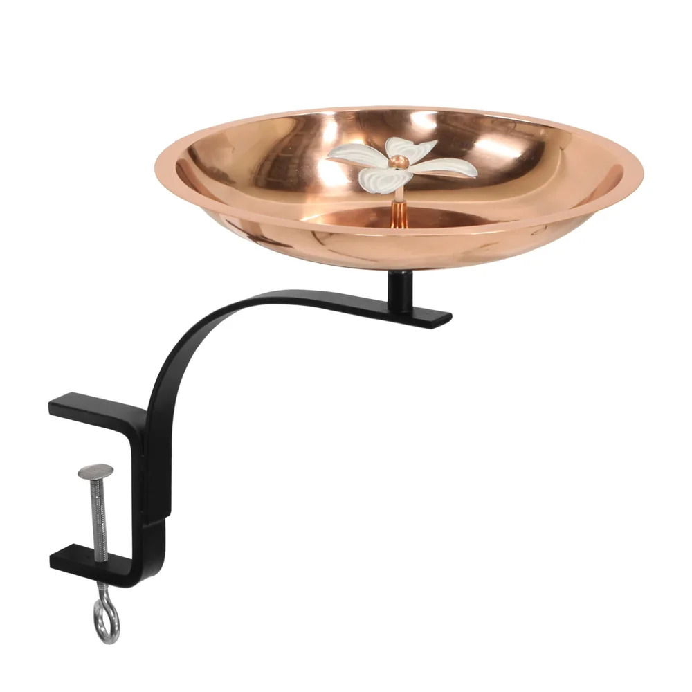 Achla 12 Inch Diameter Dogwood Birdbath