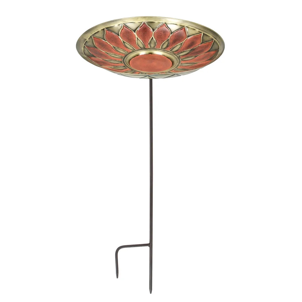 Achla 16 Inch African Daisy Birdbath