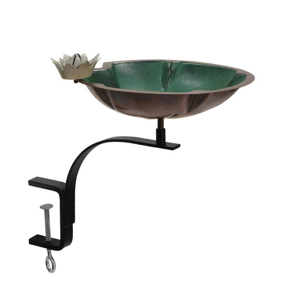 Achla 11 Inch Lilypad Birdbath