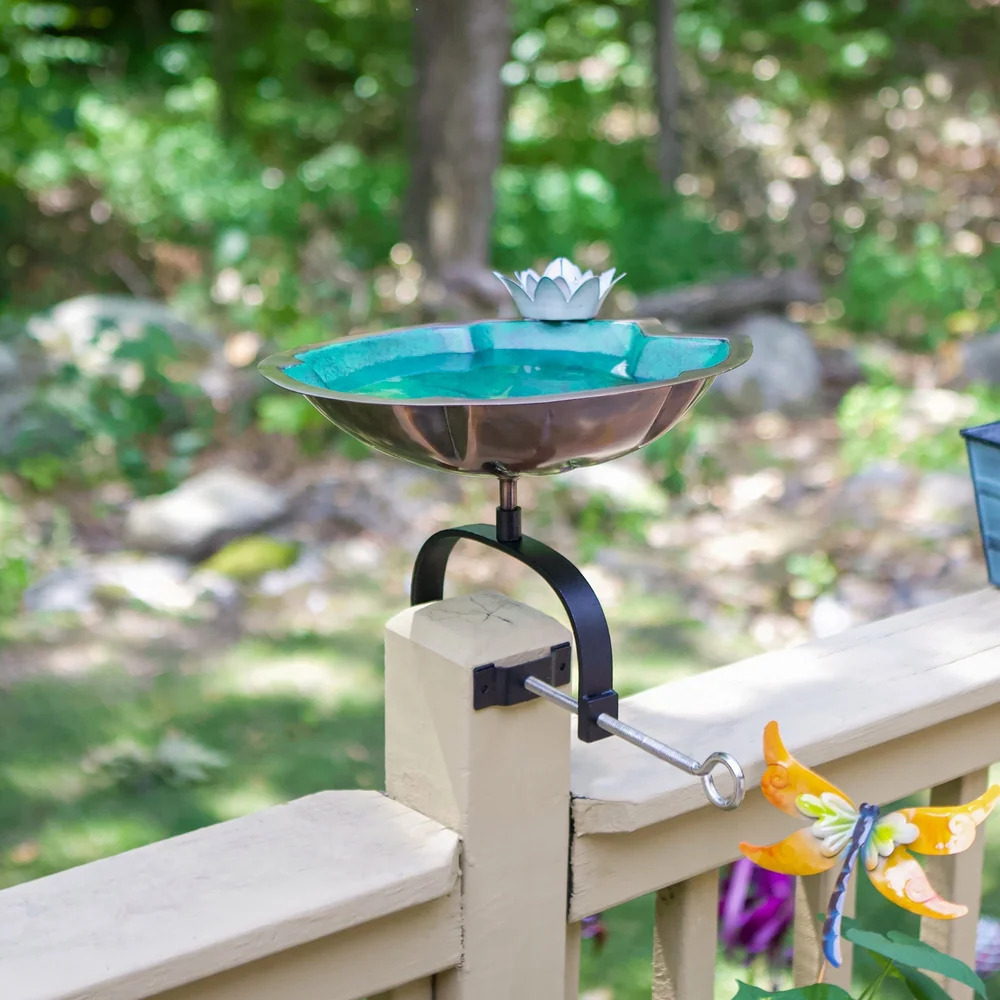 Achla 11 Inch Lilypad Birdbath