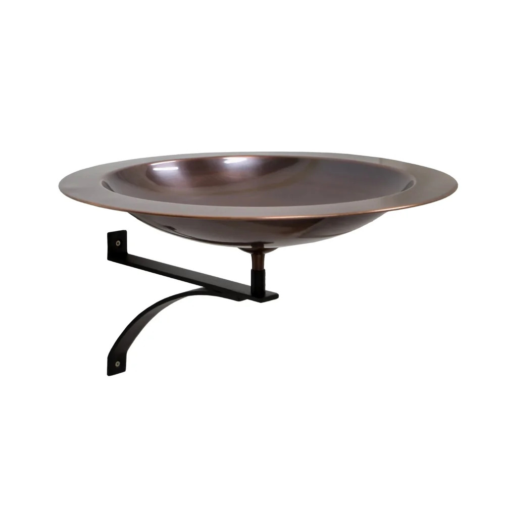 Achla 18 Inch Classic Copper Birdbath