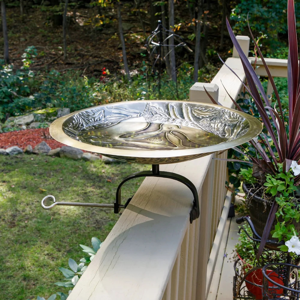 Achla 18 Inch Three Hares Birdbath