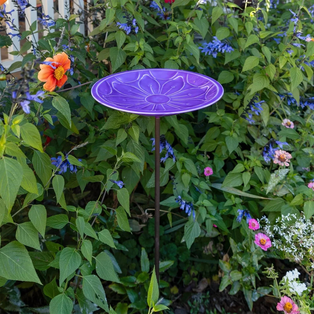 Achla 12 Inch Lolly Birdbath with Stake