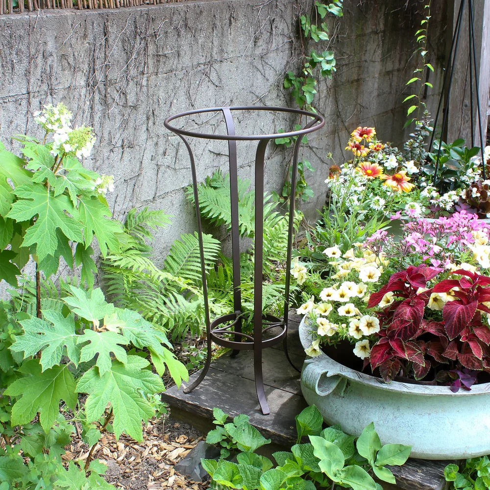 Achla 15 Inch Bronze Tulip Plant Stand
