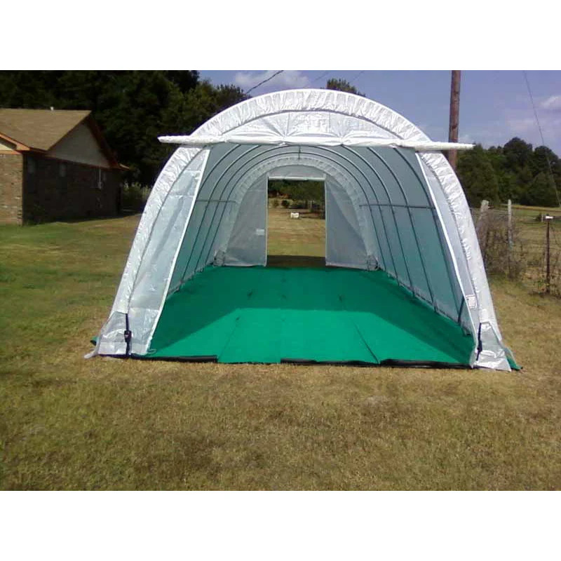 Rhino Shelter 12 x 20 Foot Round Style Greenhouse