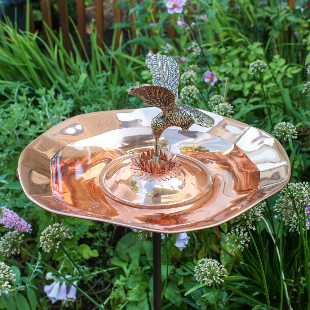 Achla 13 Inch Hummingbird Birdbath
