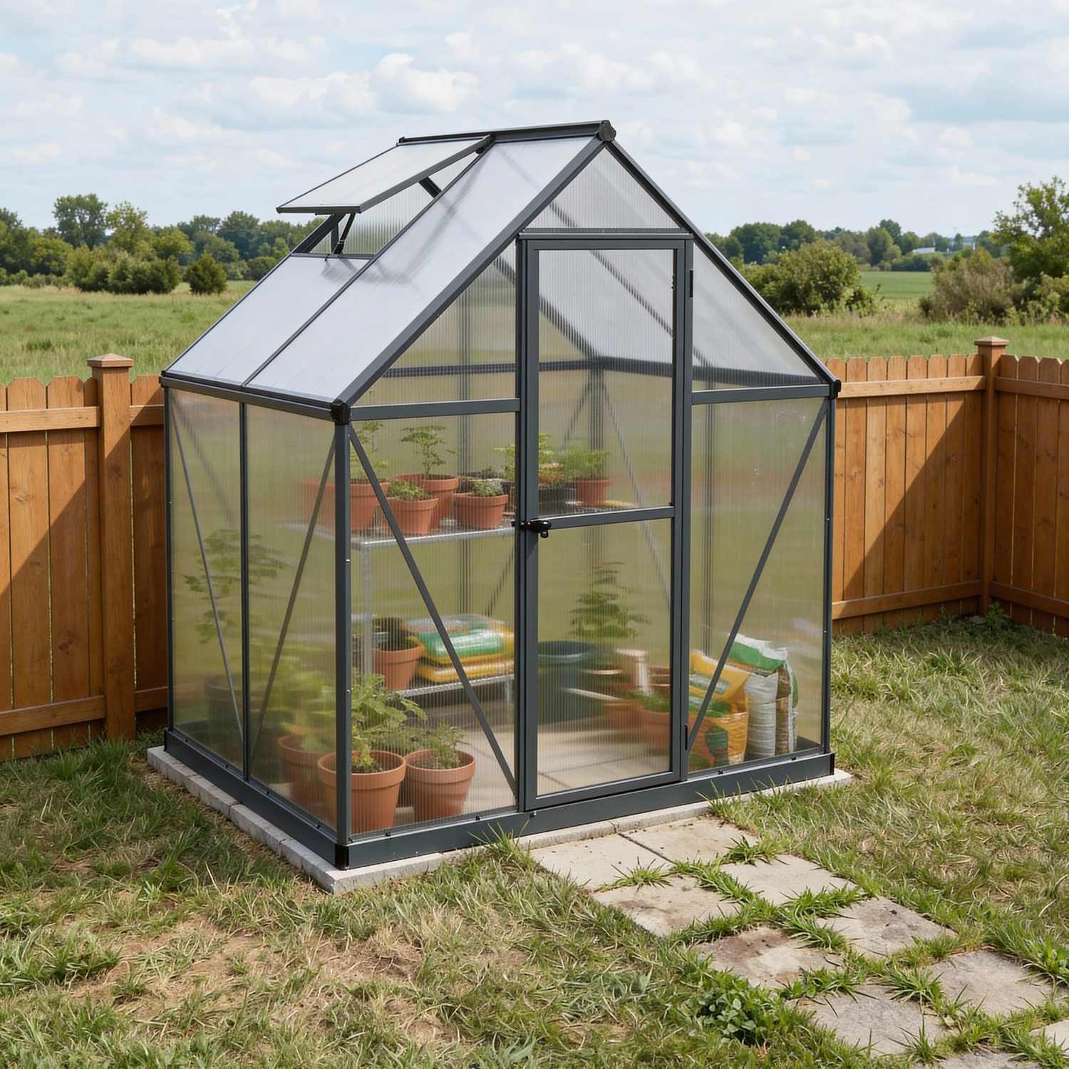 Palram-Canopia 6 x 4 Foot Mythos Greenhouse