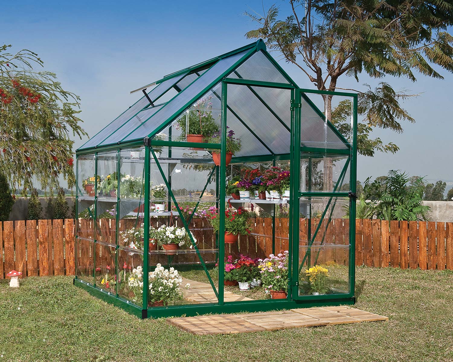 Palram-Canopia 6 x 6 Foot Hybrid Greenhouse