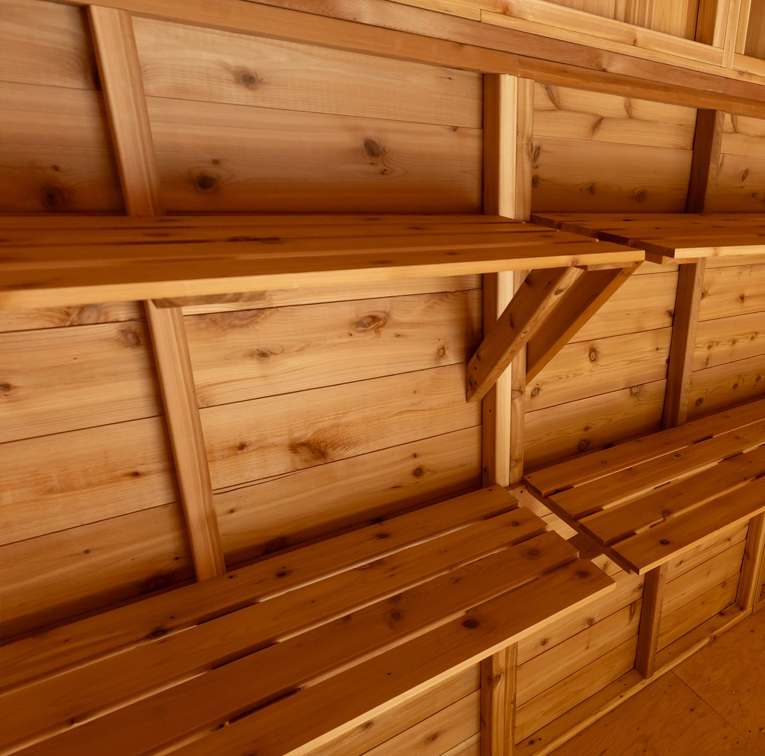 Outdoor Living Today 12 x 16 Foot SpaceMaster Cedar Shed