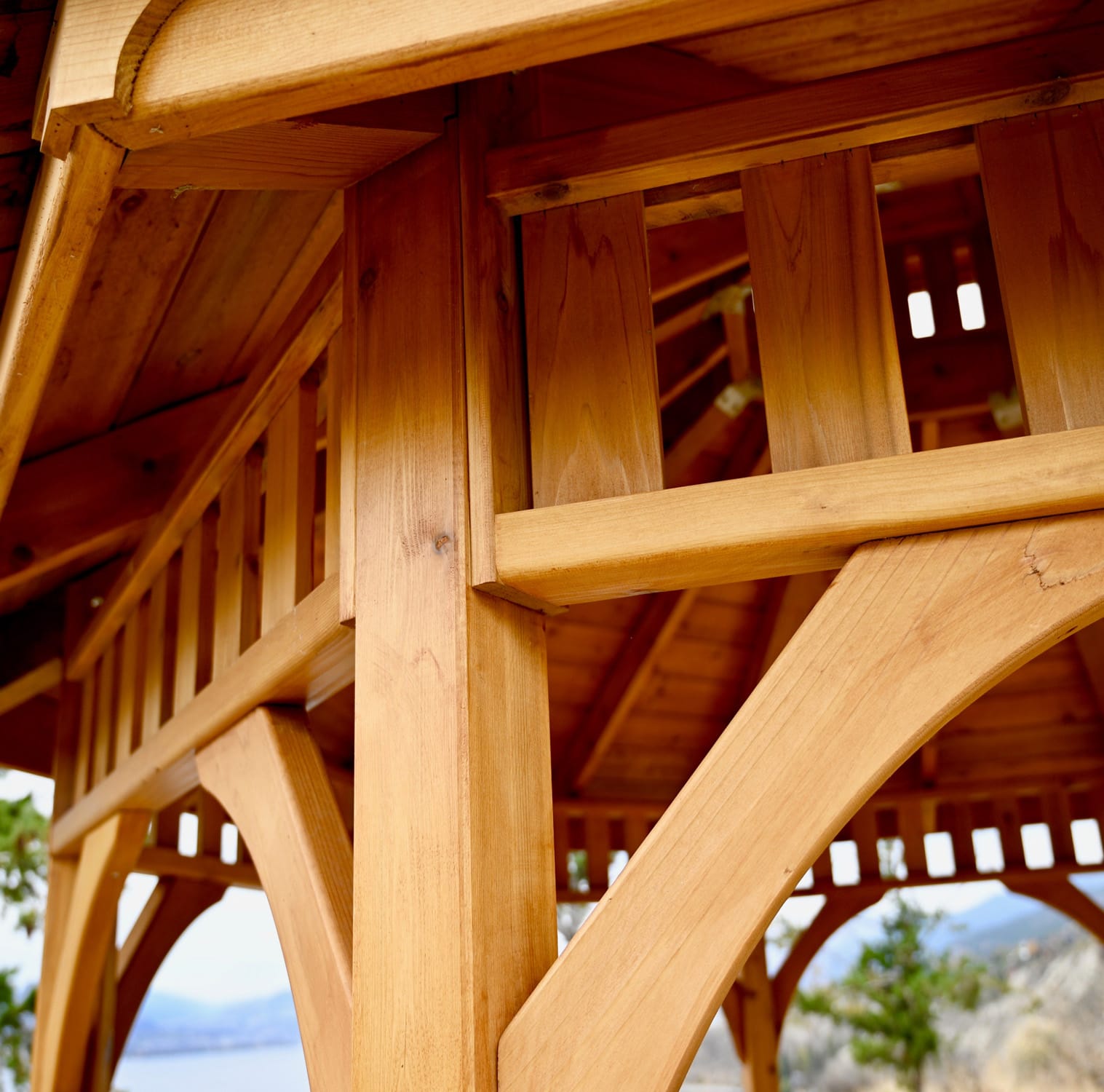 Outdoor Living Today 10 Foot Bayside Cedar Gazebo