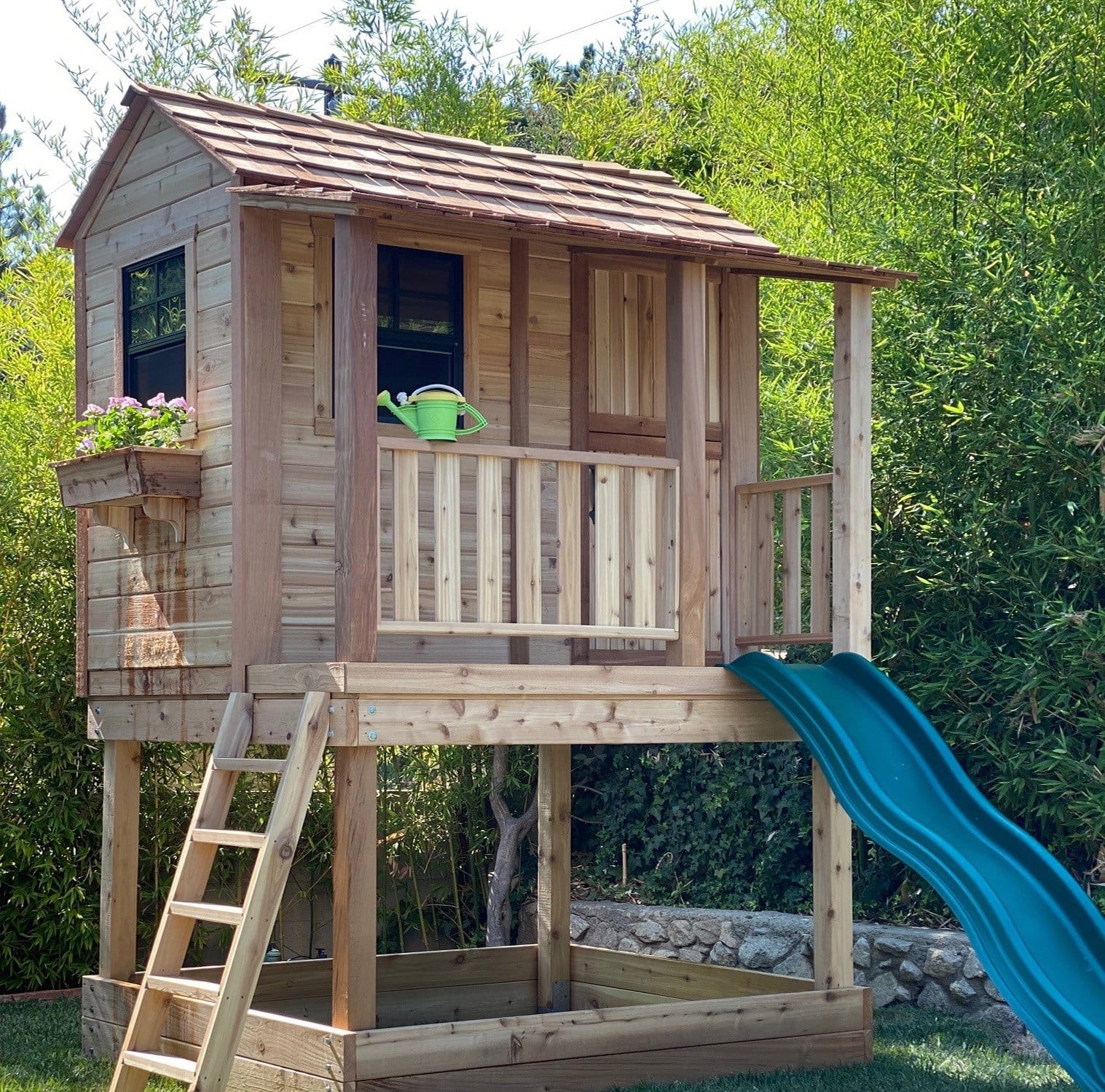 Outdoor Living Today 6 x 6 Foot Little Cedar Playhouse