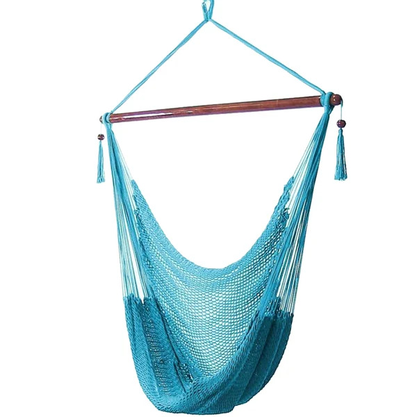 Sunnydaze Caribbean Hanging Hammock Chair