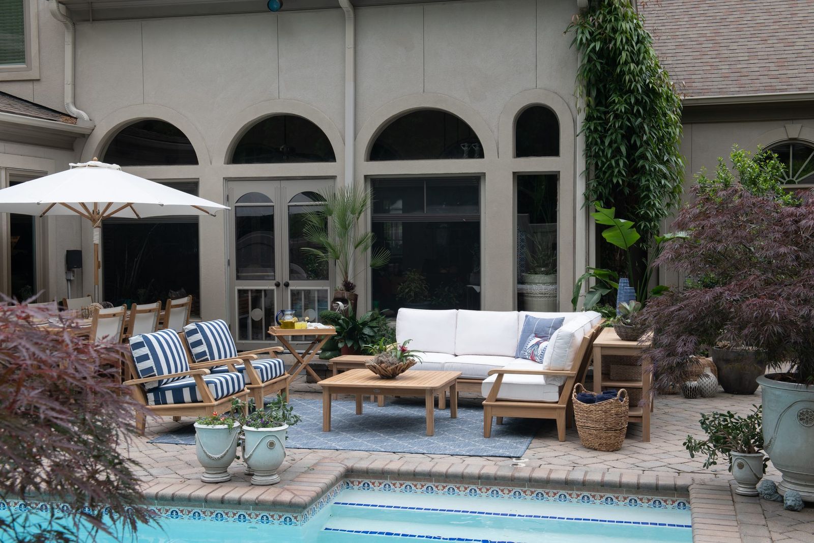 Royal Teak Collection Miami 1-Seater Sofa
