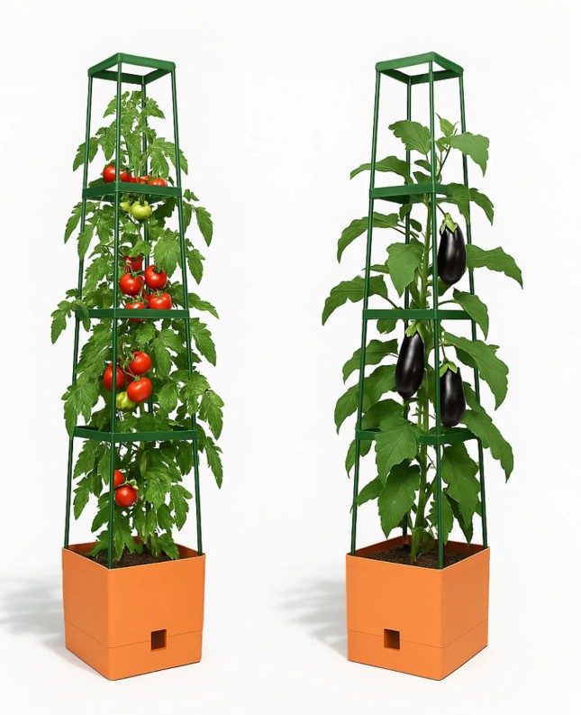Bio Green Maxitom Plant Tower - Set of 2