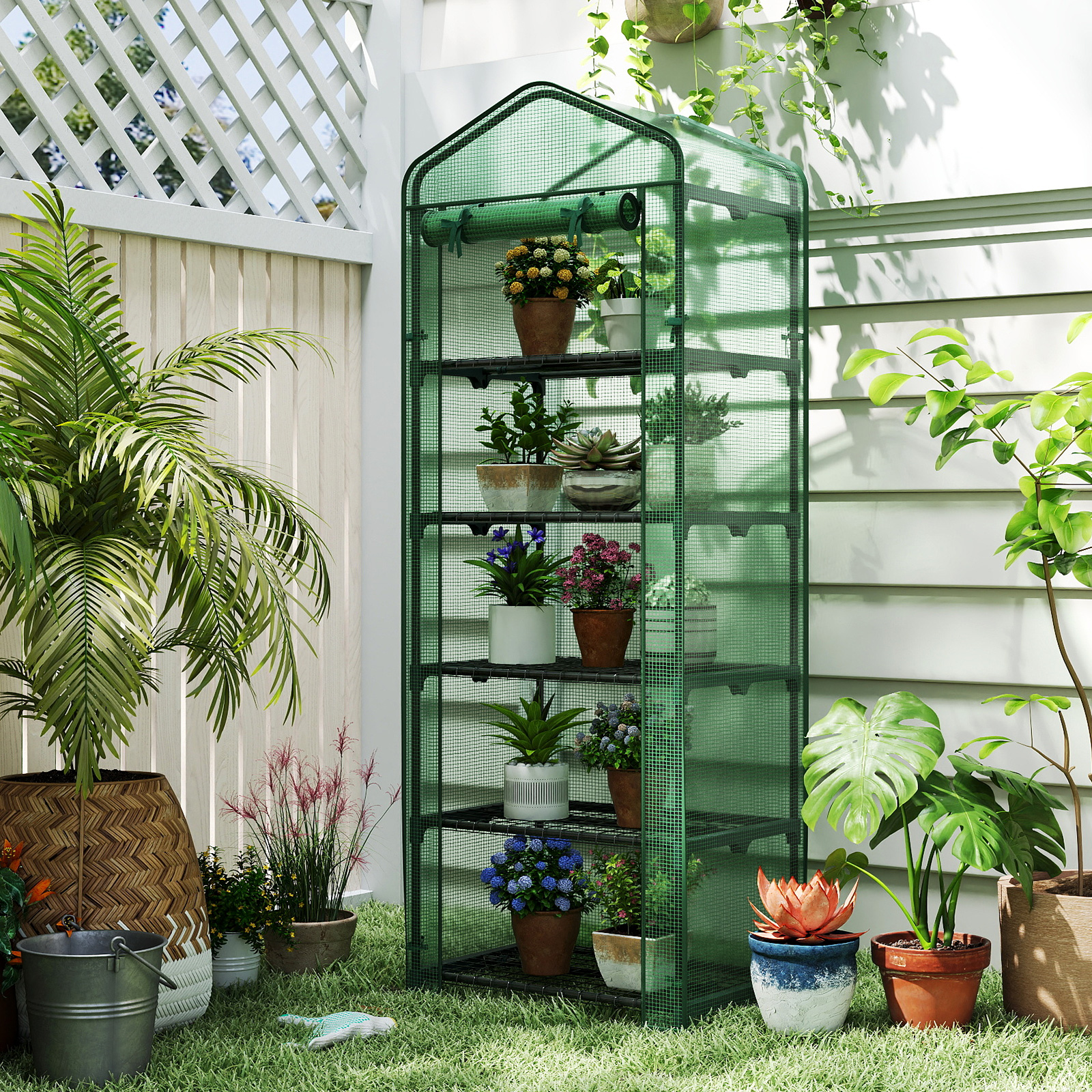 Costway 27 Inch 5-Tier Grow House