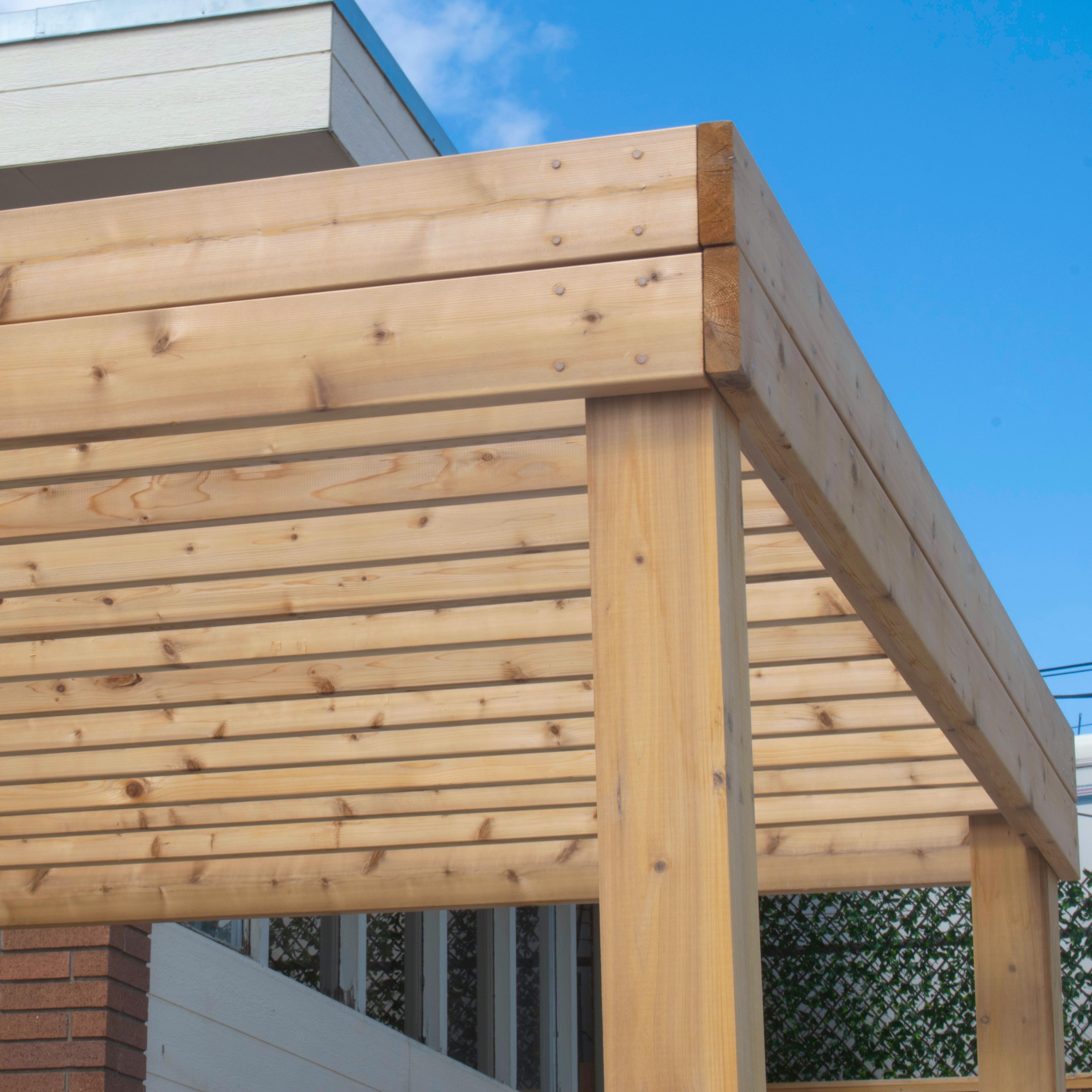 Outdoor Living Today 10 x 10 Foot Urban Escape Cedar Pergola