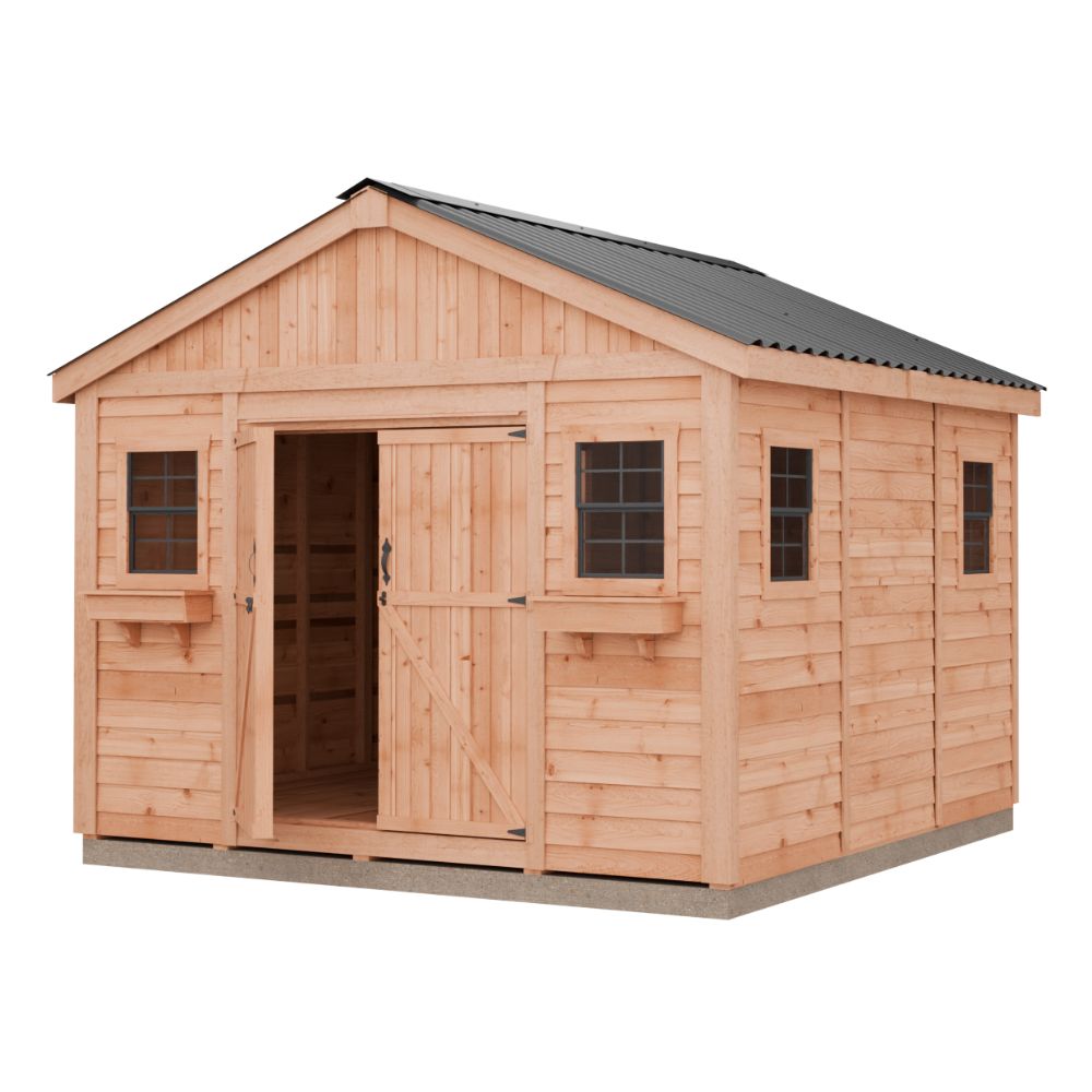 Outdoor Living Today 12 x 12 Foot SpaceMaster Cedar Shed