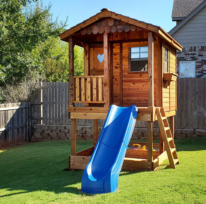 Outdoor Living Today 6 x 9 Foot Sunflower Cedar Playhouse