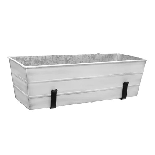 Achla 23 x 9 Inch Flower Box with Mounting Options