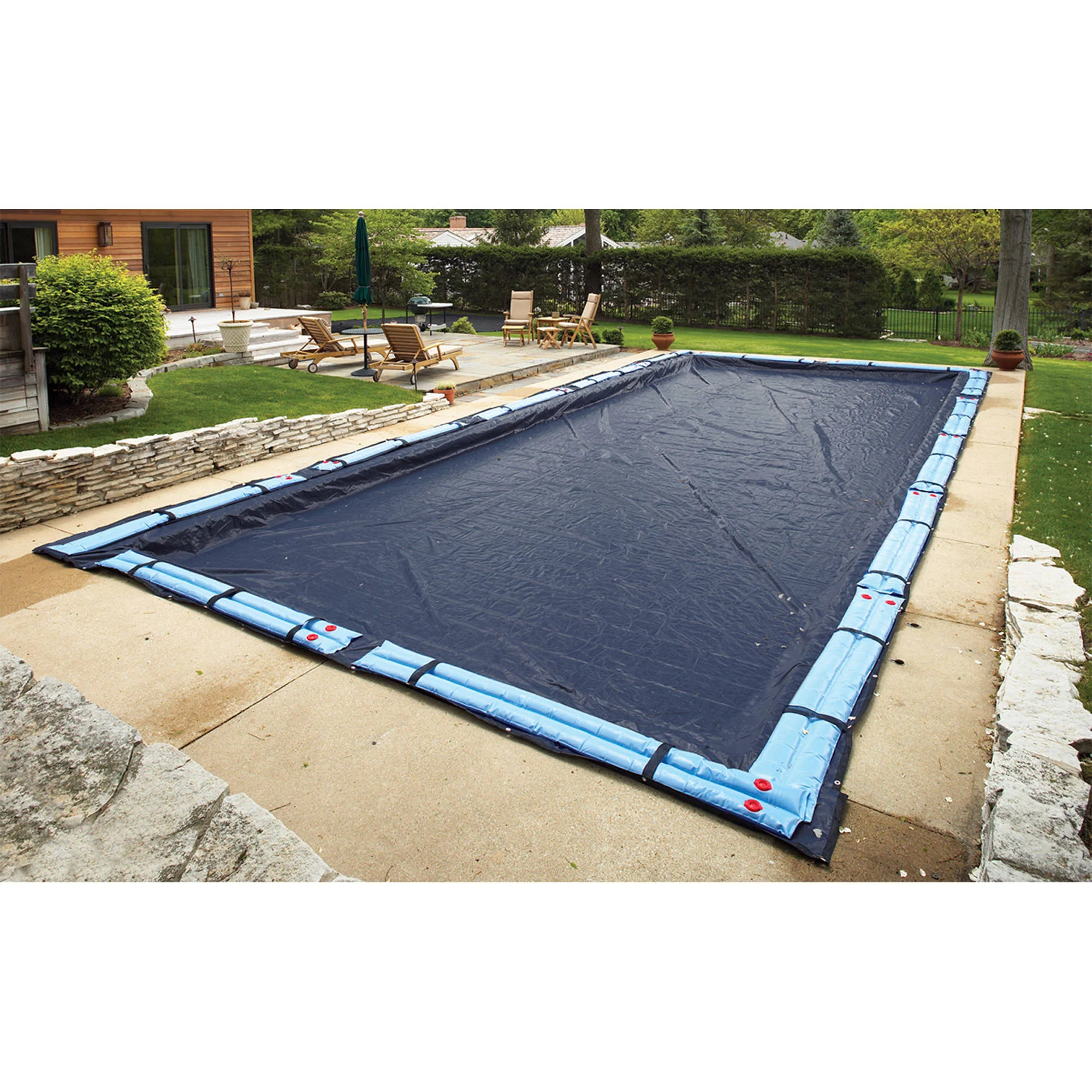 Blue Wave 30 Foot Rectangular 8 Year Winter Pool Cover