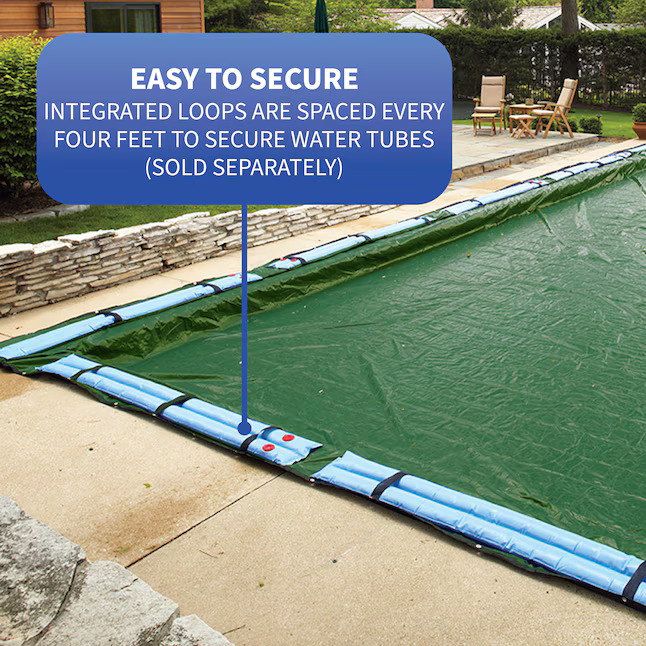 Blue Wave 30 Foot Rectangular 12 Year Winter Pool Cover