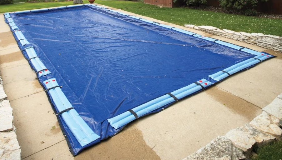 Blue Wave 30 Foot Rectangular 15 Year Winter Pool Cover