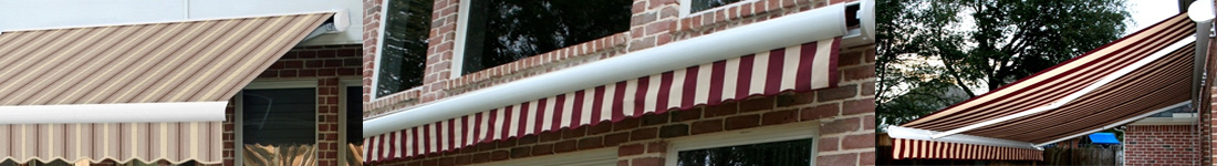 Awntech Hampton Motorized Retractable Awning with Remote