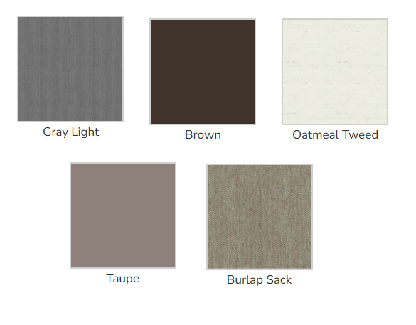 Awntech 6 Foot Charleston Sloped Fixed Awning - Neutral Colors