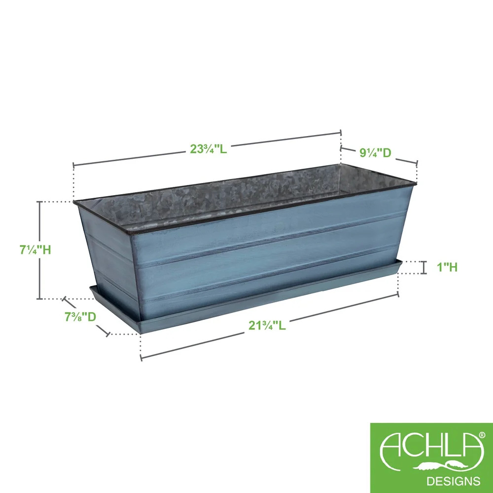 Achla Medium Flower Box Tray Kit