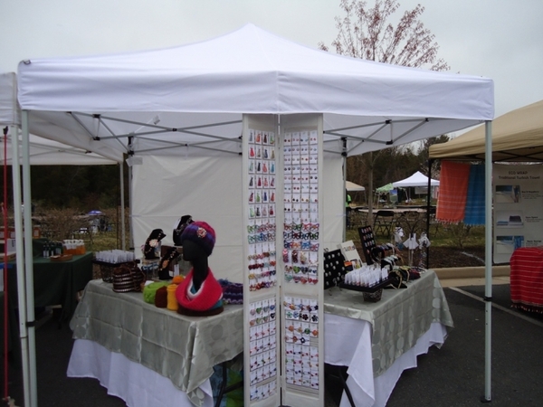 Caravan Canopy 10 x 10 Foot DisplayShade Canopy Package with Four Side Walls