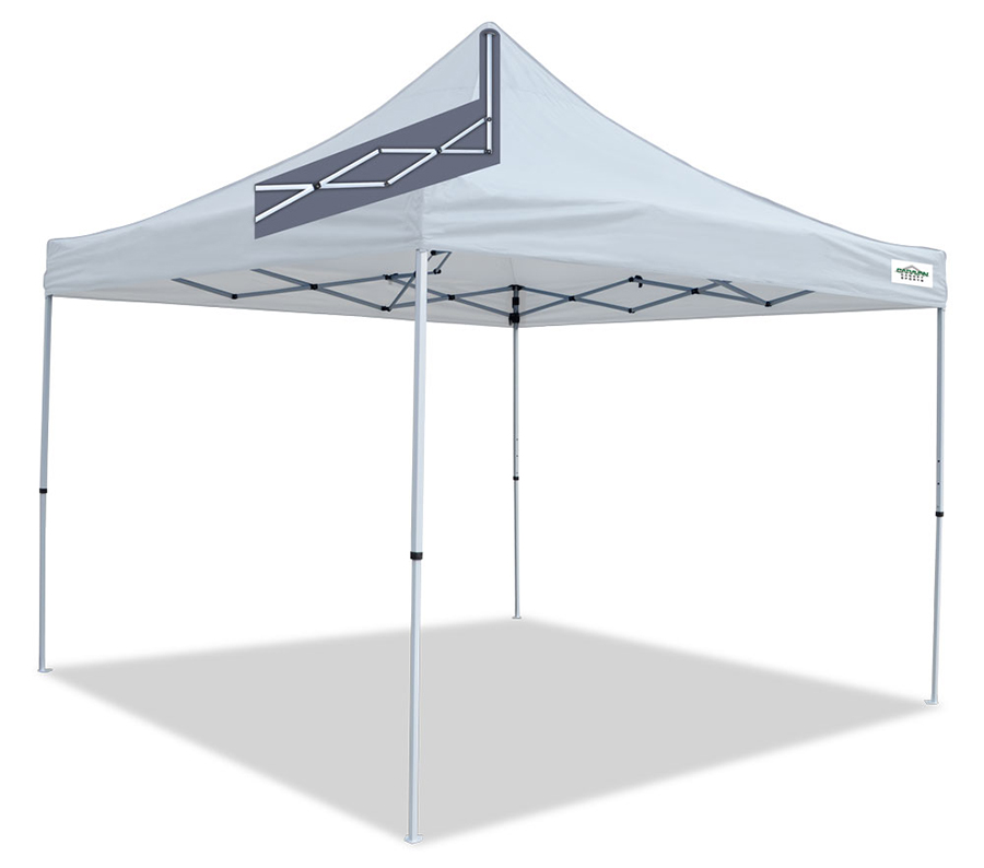 Caravan Canopy M-Series Pro 2 Instant 10'x10 Straight Leg Canopy with Rising Truss System