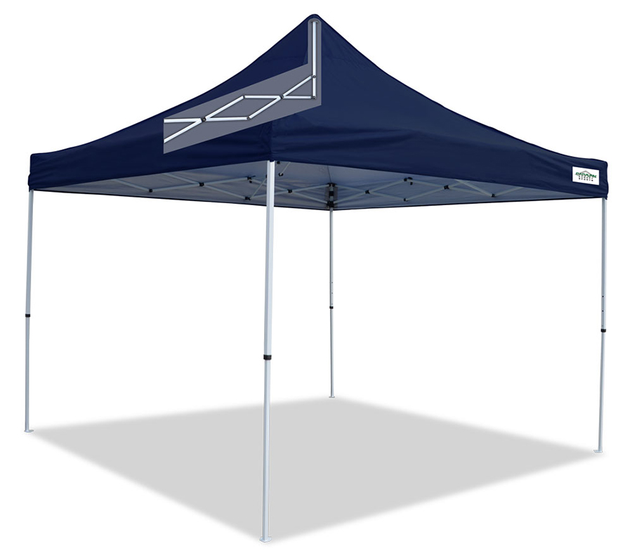 Caravan Canopy M-Series Pro 2 Instant 10'x10 Straight Leg Canopy with Rising Truss System