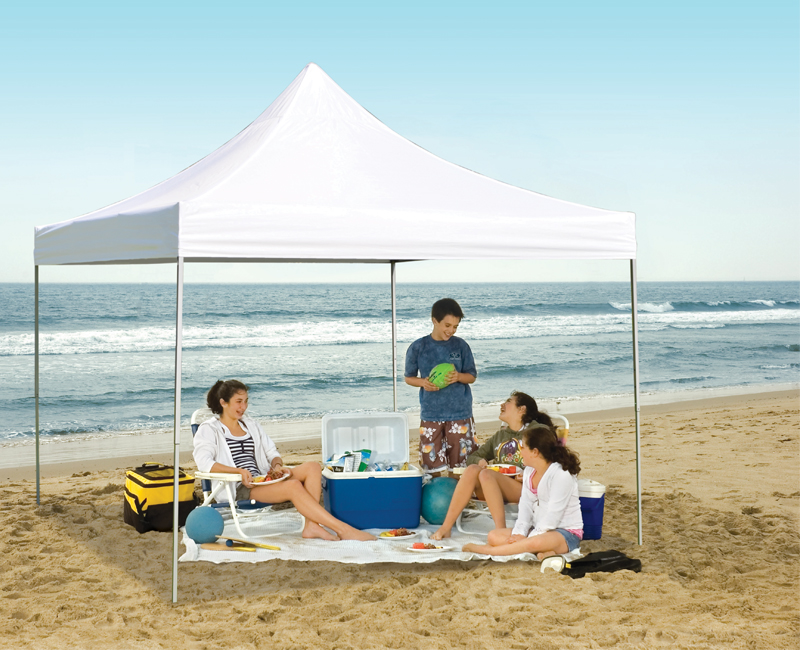Caravan Canopy M-Series Pro 2 Instant 10'x10 Straight Leg Canopy with Rising Truss System