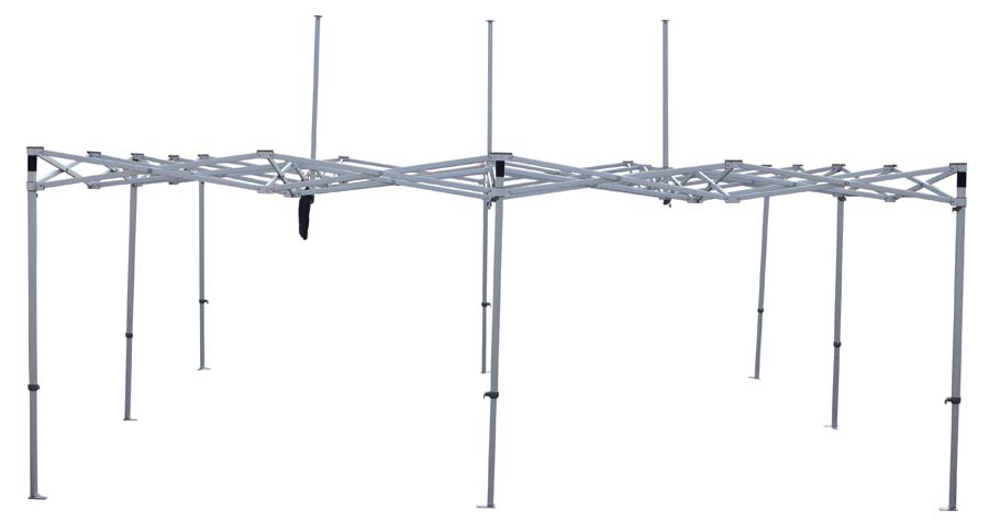 Caravan Magnum Industrial Aluminum Canopy with Magnum Top - 20 Foot x 20 Foot
