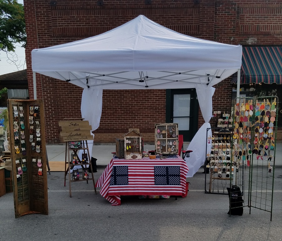 Caravan Canopy 10 x 10 Foot DisplayShade Canopy Package with Side Walls and Weight Bags