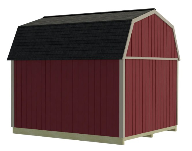Best Barns 10 x 12 Foot Craftsmans Cove Wood Storage Shed