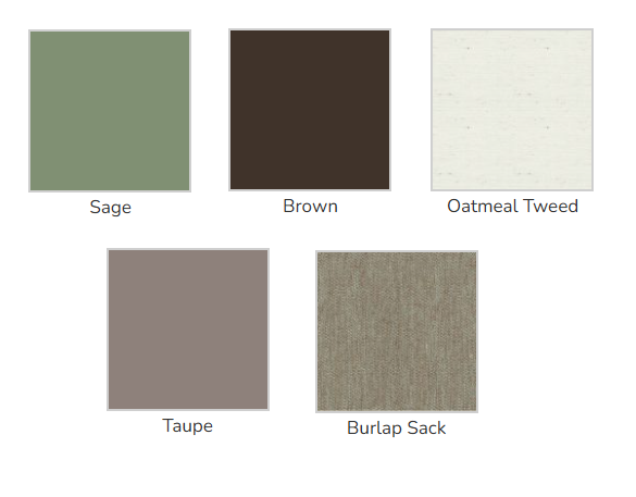 Awntech 4 Foot Dallas Retro Straight Slope Fixed Awning - 24 Inches High x 48 Inch Projection