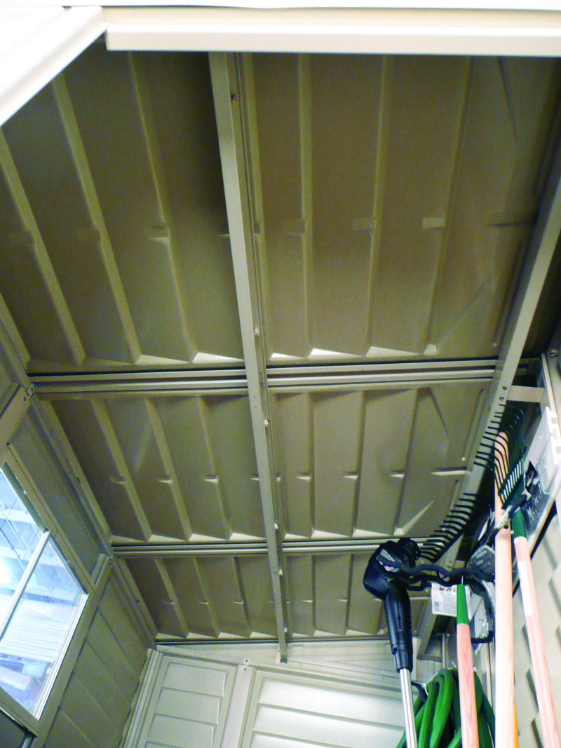 DuraMax SideMate 4 x 8 Vinyl Lean-To Shed with Foundation Kit