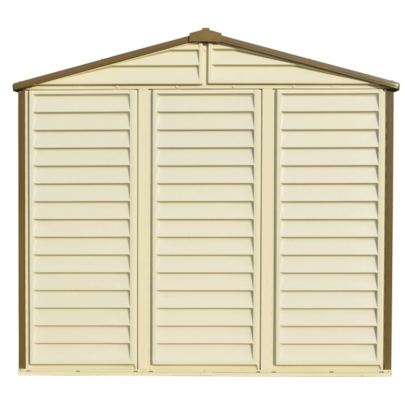 DuraMax StoreAll 8 x 6 Outdoor Vinyl Storage Shed