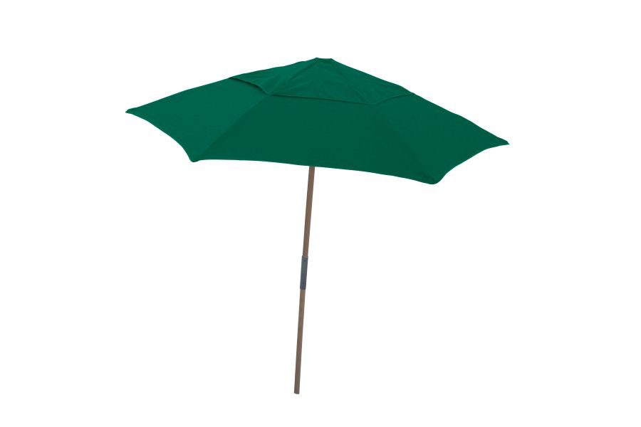 Fiberbuilt 7.5 Foot Hexagon Beach Umbrella with Acrylic Canopy