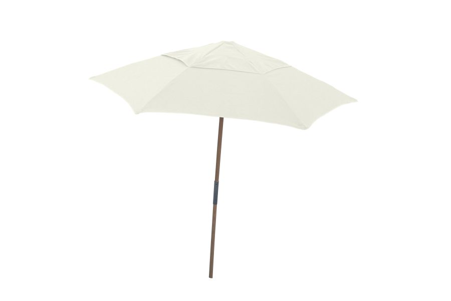 Fiberbuilt 7.5 Foot Hexagon Beach Umbrella with Acrylic Canopy