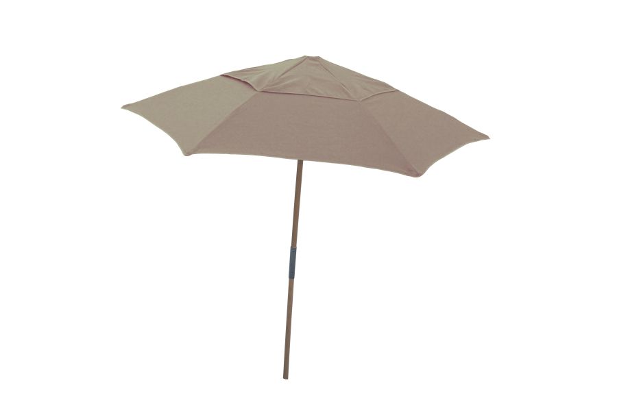 Fiberbuilt 7.5 Foot Hexagon Beach Umbrella with Acrylic Canopy