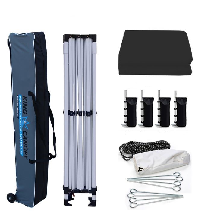King Canopy 10 x 10 Foot Festival Instant Pop Up Canopy