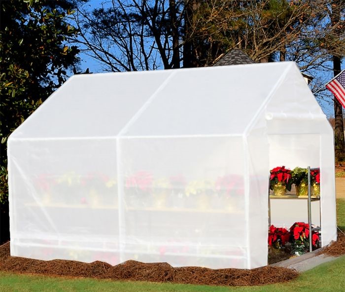 King Canopy 10 x 10 Foot Steel Frame Greenhouse