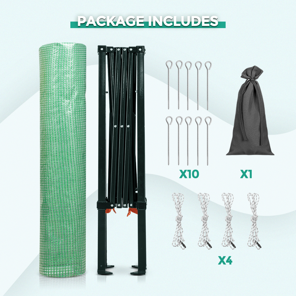Eagle Peak 6 x 4 Foot Portable Walk-In Greenhouse